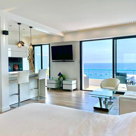 Sea View Top Floor - Promenade Des Anglais Nizza Exterior foto