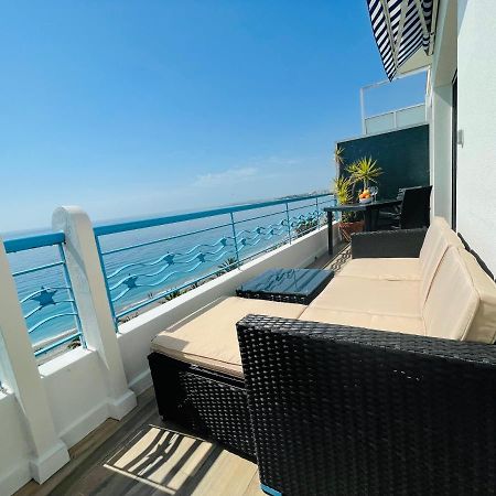 Sea View Top Floor - Promenade Des Anglais Nizza Exterior foto